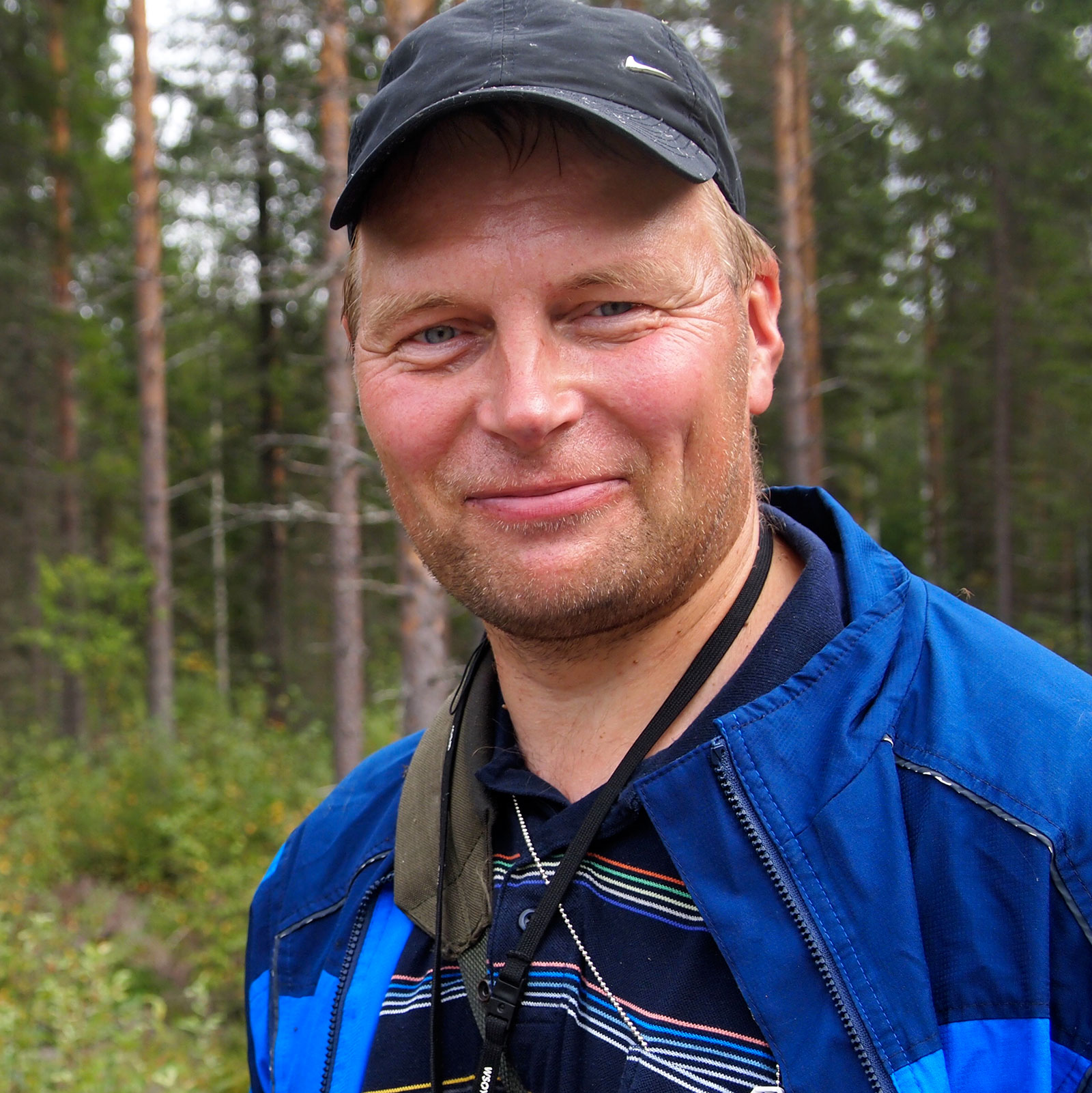 Luontokartoittaja Timo Kypärä. Kuva: Hannes Mäntyranta