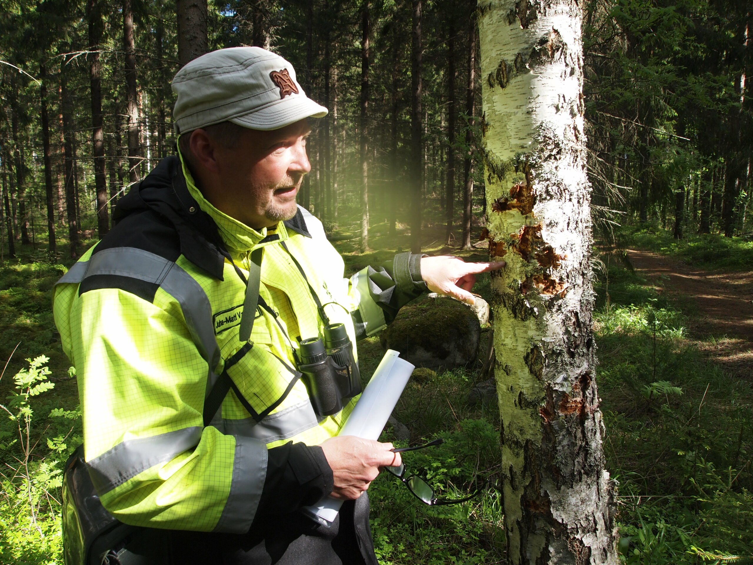 Ympäristöasiantuntija Juha-Matti Valonen, UPM. Kuva: Hannes Mäntyranta