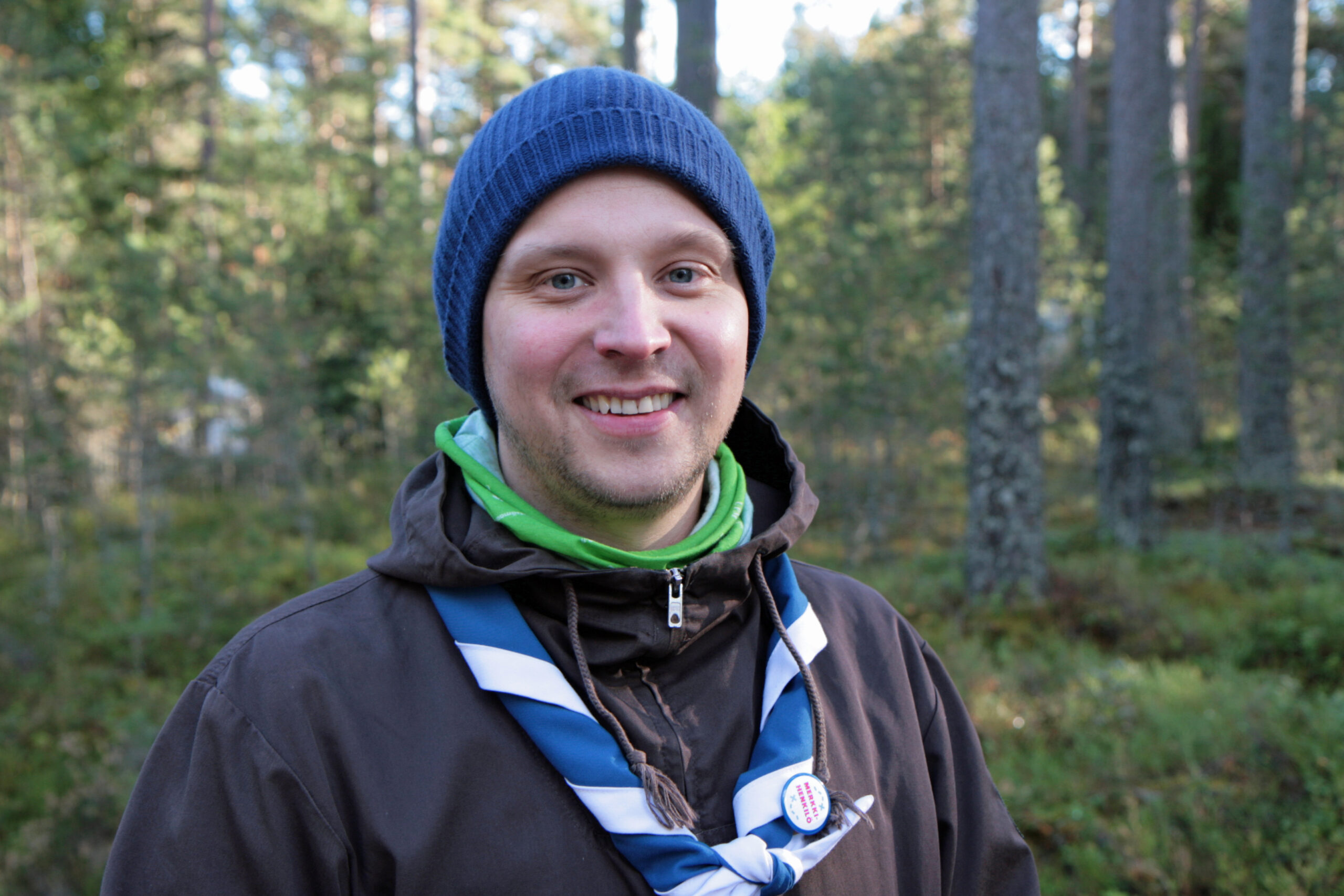 "Many forestry professionals have been scouts or guides," says Jaakko Nippala, himself a Master of Agriculture and Forestry. Photo: Anna Kauppi