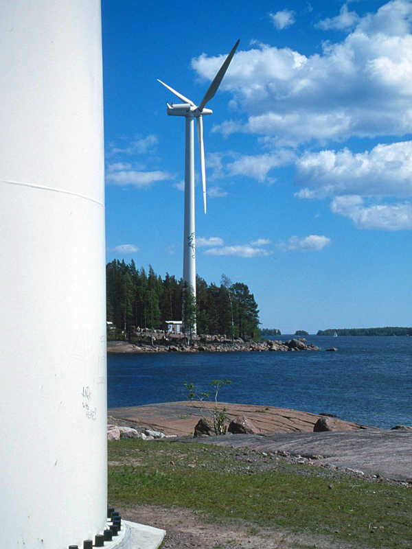 A wind mill. Photo: Motiva Oy