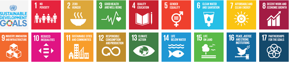 Sustainable Developmen Goals by UN Agenda 2030.