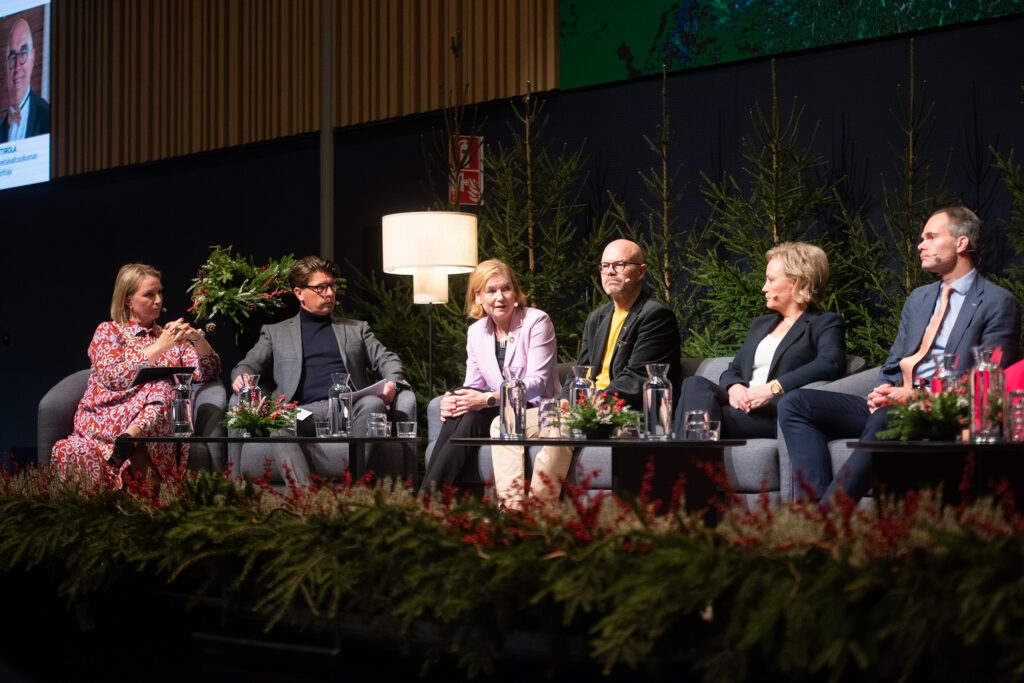 Suuri yhteiskunnallinen metsäkeskustelu Metsäpäivillä 2024. Kuva: Vilma Issakainen