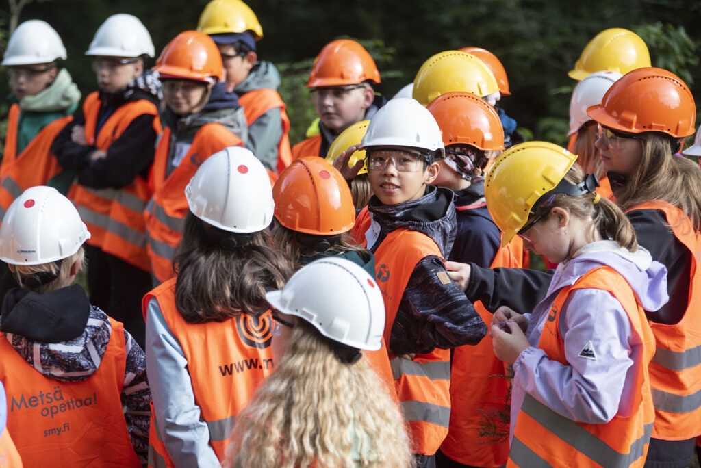 Koululaisten metsäviikkoa 2022