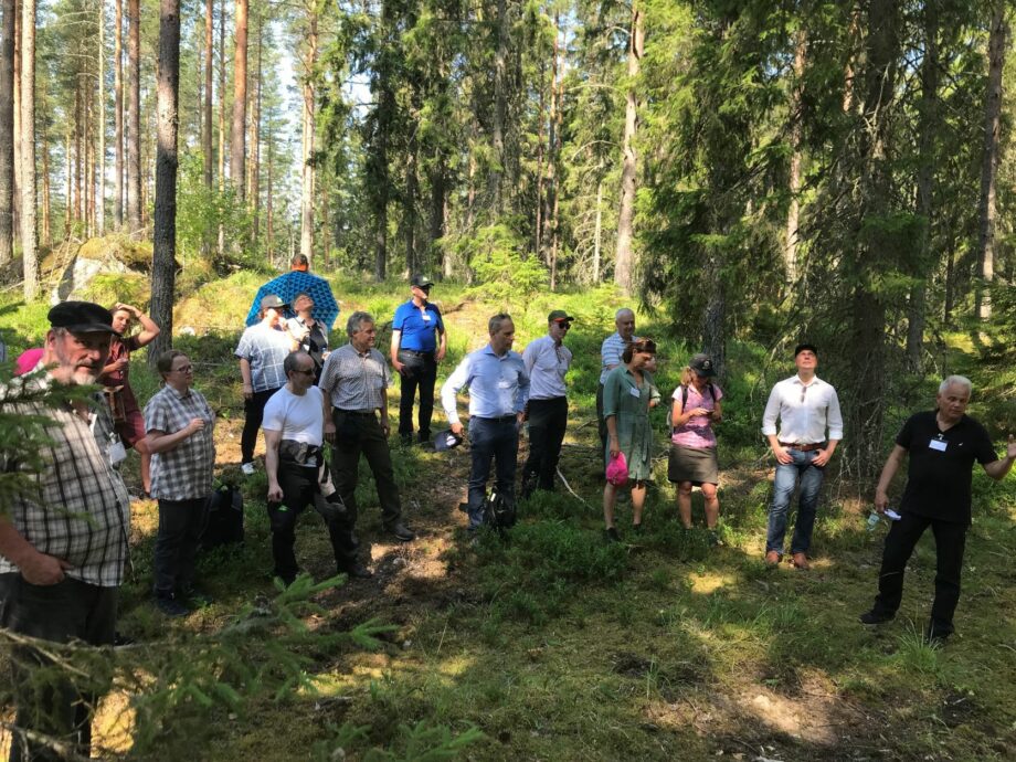 EU Forest Academy forest visit, June 2022. Photo ElinaAntila.
