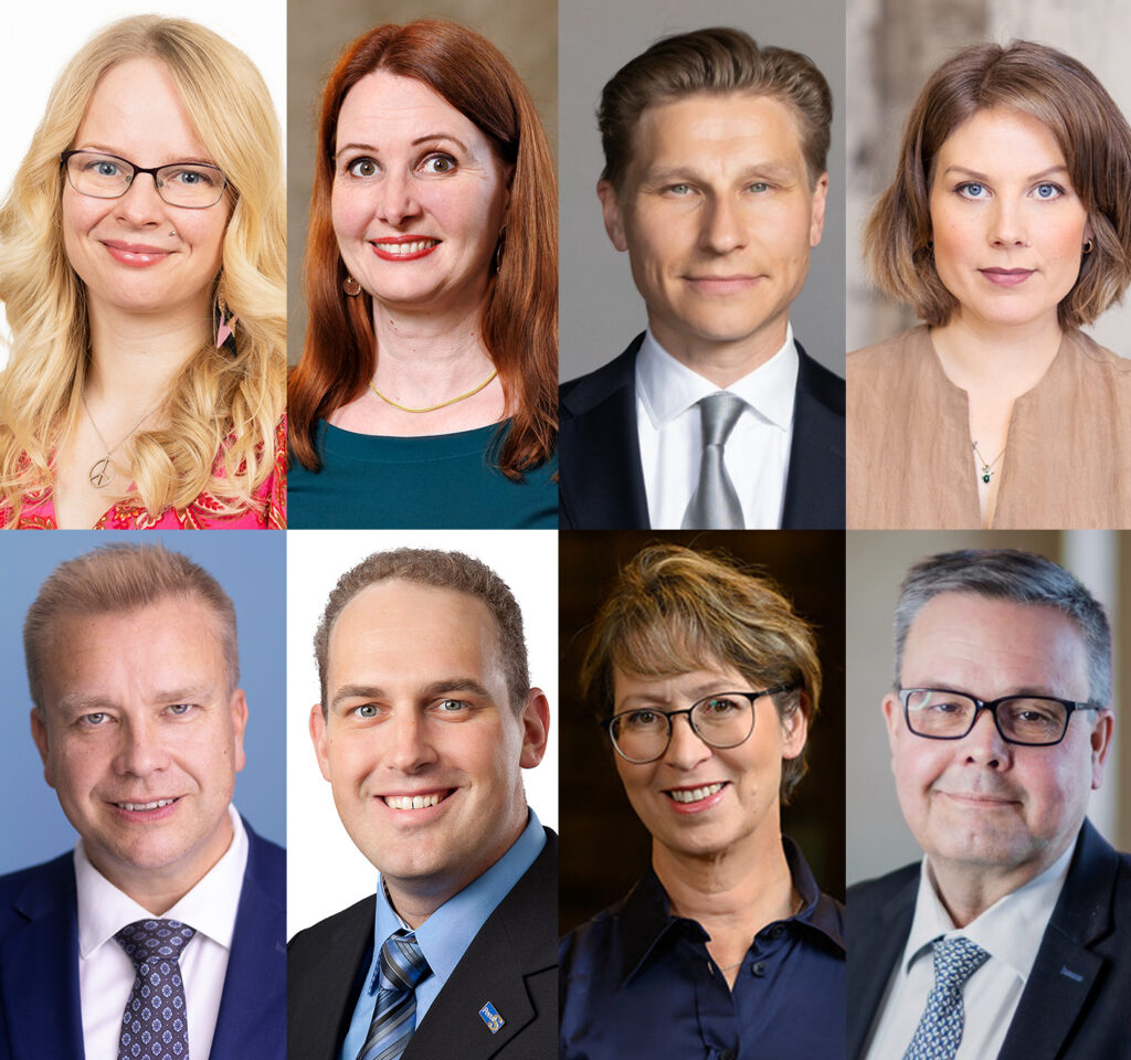 Metsäpäivien 2026 panelistien kasvokuvat